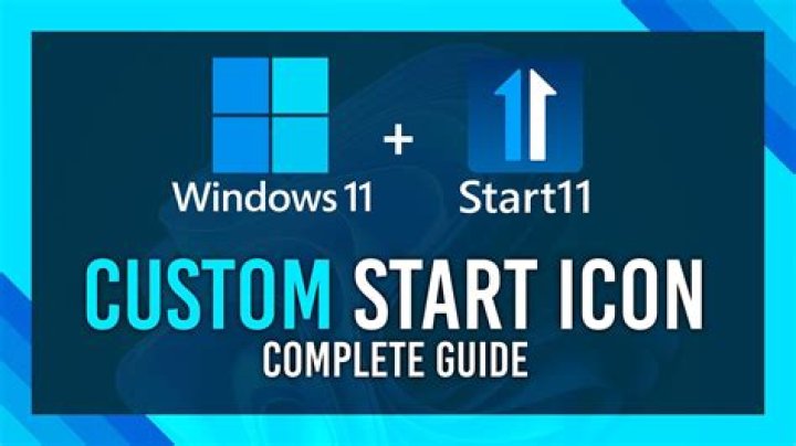 Windows Start menu icon for dark theme