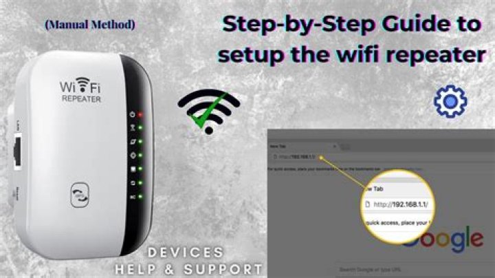 Wireless Repeater config screengrabs
