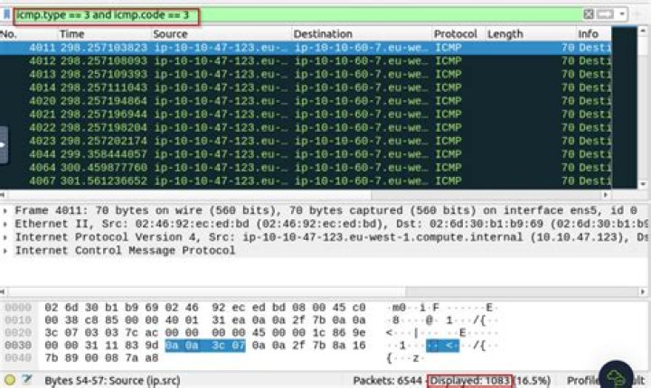 wireshark screenshot