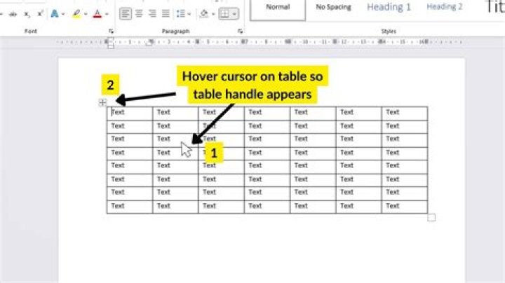 Word 2010 : can't insert cursor into a cell to type a text, but it works for the cell in next page