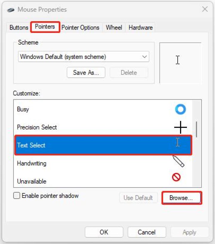 Word - Show notes/info when hovering over text w/your mouse
