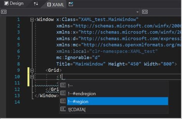 XAML Code