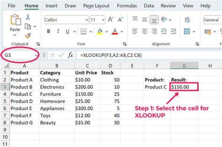 xlookup